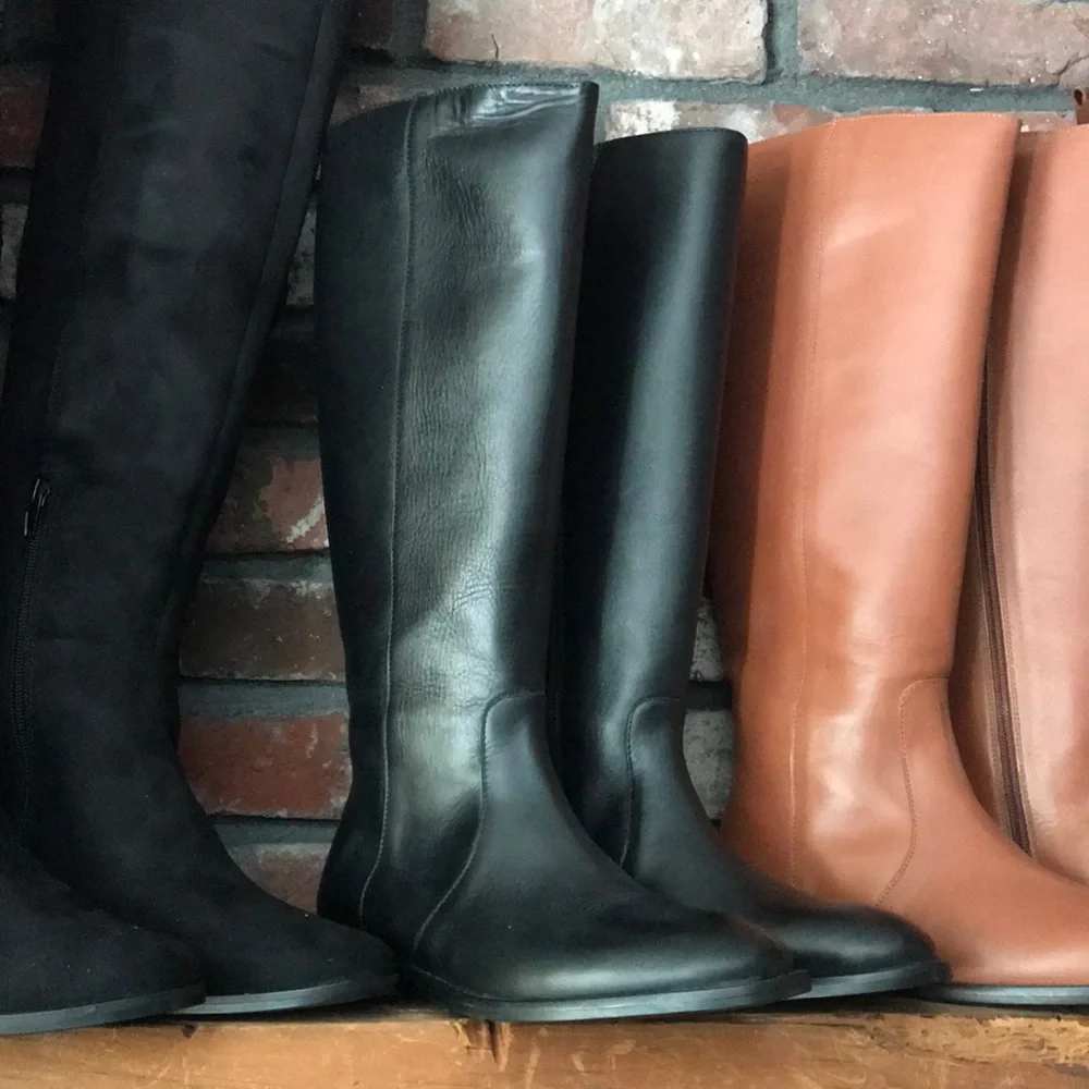 New w/o Box J. Crew Leather Knee High‎ Riding Boots